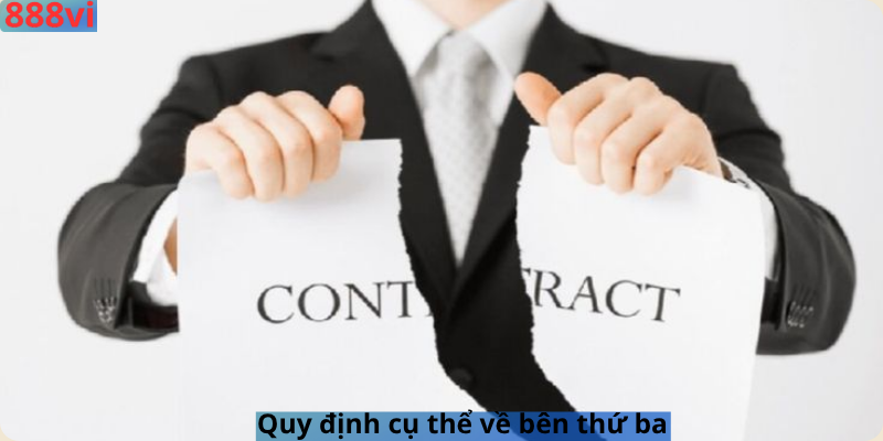 Quy định cụ thể về bên thứ ba